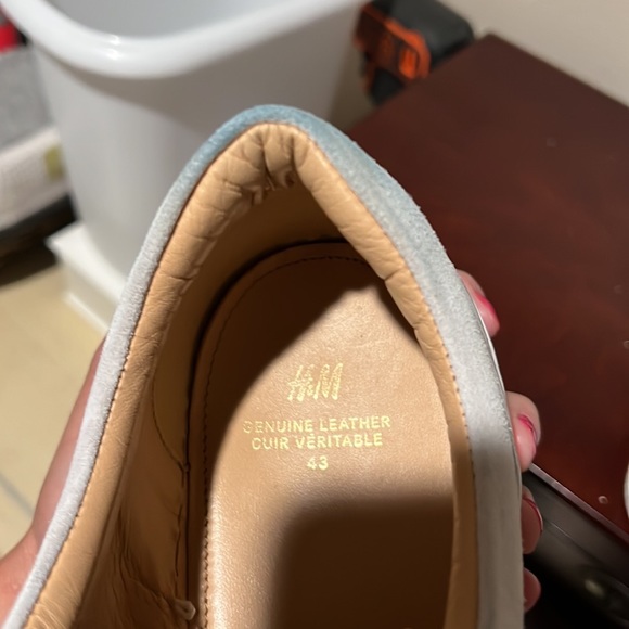 H&M leather white sneakers - Picture 4 of 6